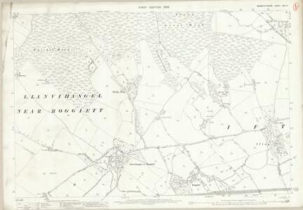 Monmouthshire XXX.14 (includes: Caldicot; Llanvihangel Near Roggiett; Rogiet; Undy) - 25 Inch Map
