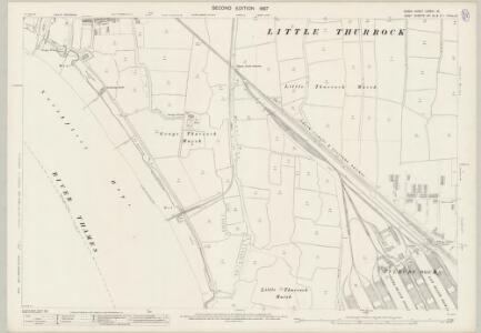 Essex (1st Ed/Rev 1862-96) LXXXIII.16 (includes: Thurrock) - 25 Inch Map