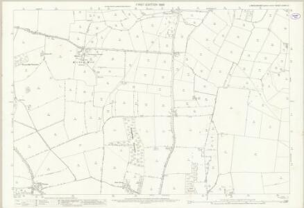 Lincolnshire LXXXII.10 (includes: Bolingbroke; East Kirkby; Hagnaby; Hareby; West Keal) - 25 Inch Map