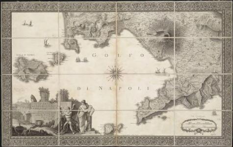 Carta Del Littorale Di Napoli e de luoghi antichi più rimarchevoli di quei Contorni