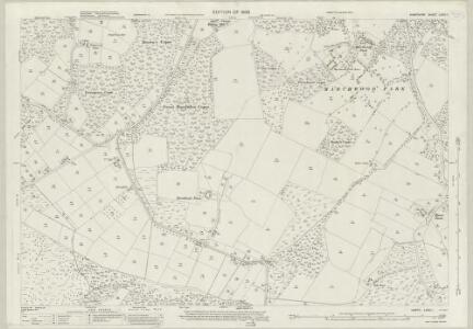 Hampshire and Isle of Wight LXXIII.1 (includes: Denny Lodge; Dibden; Marchwood) - 25 Inch Map