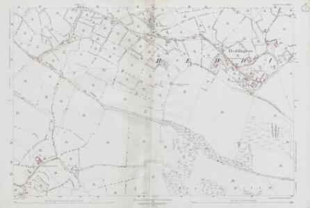 Wiltshire XXXIV.1 (includes: Bromham; Heddington) - 25 Inch Map