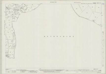 Somerset XCI.7 (includes: Chard; Chardstock; Wambrook) - 25 Inch Map