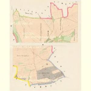 Sossen (Sosen) - c7148-1-002 - Kaiserpflichtexemplar der Landkarten des stabilen Katasters