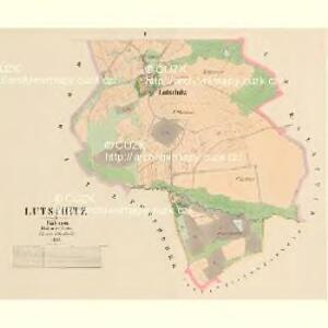 Lutschitz - c4288-1-002 - Kaiserpflichtexemplar der Landkarten des stabilen Katasters