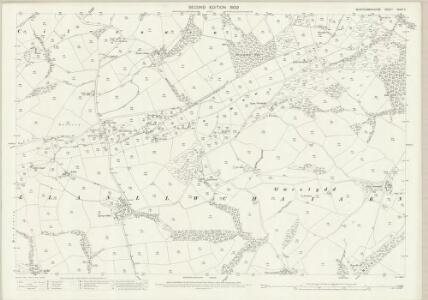 Montgomeryshire XXXVI.11 (includes: Llanllwchaearn) - 25 Inch Map