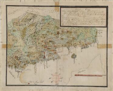 Kartblad 183: Situations Carte over det Skongnske Dragon Compagnie District