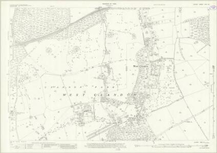 Surrey XXIV.10 (includes: East Clandon; Send; West Clandon) - 25 Inch Map