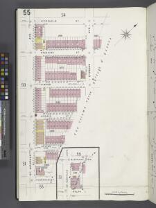 Brooklyn V. 9, Plate No. 55 [Map bounded by Stockholm St., Cypress Ave., Bleecker St., St.Nicholas Ave.]