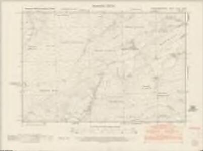 Montgomeryshire XXVIII.NW - OS Six-Inch Map
