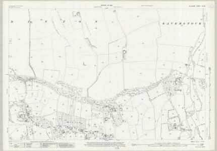 Wiltshire LXV.6 (includes: Barford St Martin; Dinton) - 25 Inch Map
