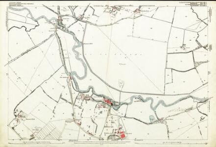 Gloucestershire LXI.3 (includes: Buscot; Eaton Hastings; Inglesham; Kelmscot; Lechlade) - 25 Inch Map