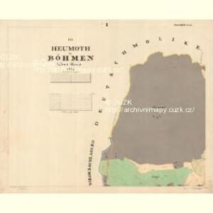 Heumoth - c6808-1-001 - Kaiserpflichtexemplar der Landkarten des stabilen Katasters