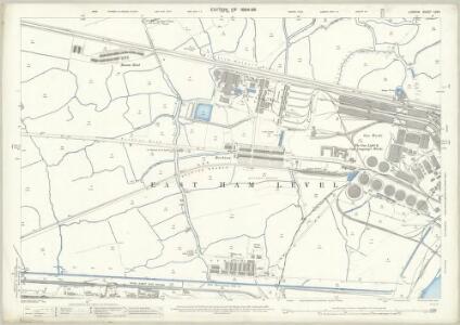 London (Edition of 1894-96) LXVII (includes: Barking; Borough Of Woolwich; East Ham) - 25 Inch Map