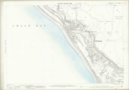 Hampshire and Isle of Wight C.1 (includes: Chale; Niton) - 25 Inch Map