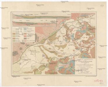 Geologische Uebersichtskarte von Teplitz, Bilin, Dux, Brüx un Umgegend
