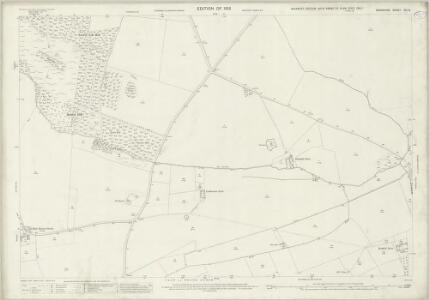 Berkshire VIII.12 (includes: Buckland; Charney Bassett; Hatford; Pusey; Stanford in The Vale) - 25 Inch Map