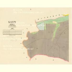 Kaupi - c3427-1-001 - Kaiserpflichtexemplar der Landkarten des stabilen Katasters