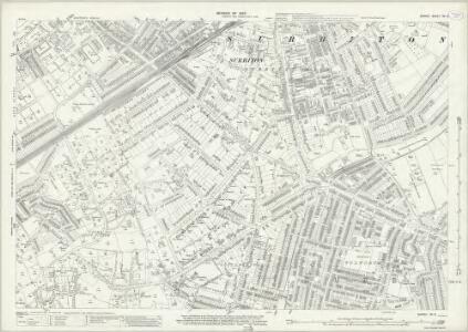 Surrey XII.8 (includes: Long Ditton; Surbiton) - 25 Inch Map