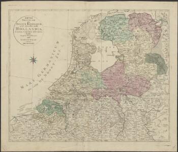 Septem Provinciae seu Belgium Foederatum, quod generaliter audit Hollandia, secundum recentissimas observationes.