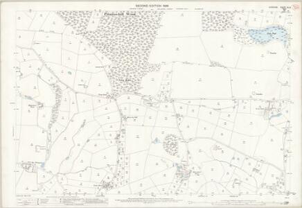 Cheshire XL.9 (includes: Delamere; Utkinton; Willington) - 25 Inch Map