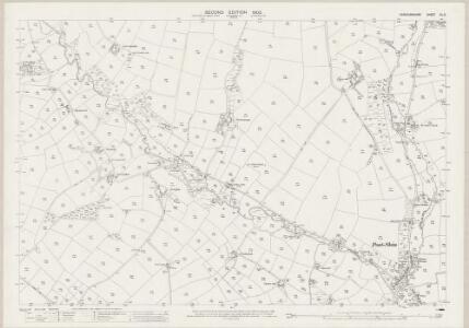 Cardiganshire XL.3 (includes: Llandysul) - 25 Inch Map