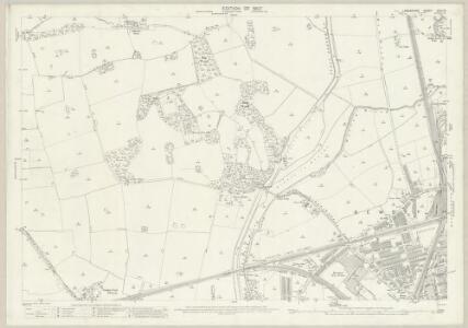 Lancashire CVIII.16 (includes: Burtonwood; Great Sankey; Warrington) - 25 Inch Map