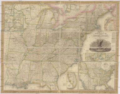 Mitchell's reference & distance map of the United States