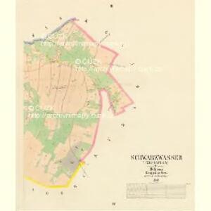 Schwarzwasser (Czernawoda) - c0876-1-002 - Kaiserpflichtexemplar der Landkarten des stabilen Katasters