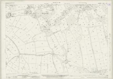 Somerset LXIV.1 (includes: Baltonsborough; Barton St David; Butleigh) - 25 Inch Map