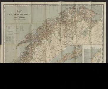Kart over det nordlige Norge