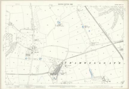 Durham XX.9 (includes: Framwellgate Moor; Kimblesworth; Witton Gilbert) - 25 Inch Map