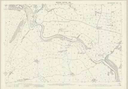 Montgomeryshire XXII.1 (includes: Llanerfyl; Llanfair Caereinion) - 25 Inch Map