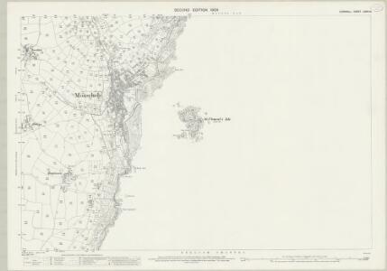 Cornwall LXXIV.14 (includes: Paul; Penzance) - 25 Inch Map