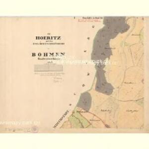 Höritz - c2227-1-001 - Kaiserpflichtexemplar der Landkarten des stabilen Katasters