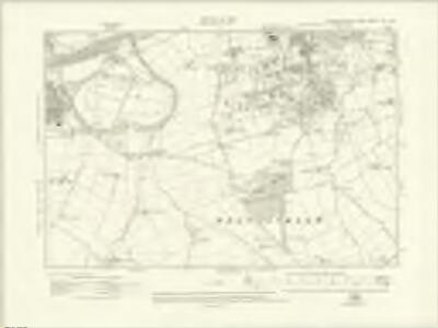 Yorkshire XVI.NW - OS Six-Inch Map