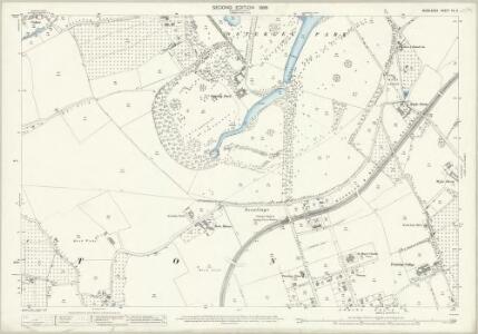 Middlesex XX.3 (includes: Heston and Isleworth) - 25 Inch Map