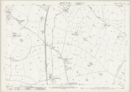 Cheshire LIV.2 (includes: Aldersey; Broxton; Chowley; Handley; Tattenhall) - 25 Inch Map