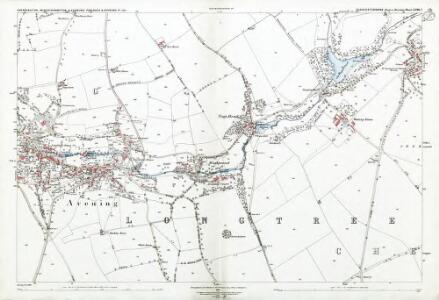 Gloucestershire LVIII.1 (includes: Avening; Cherington; Minchinhampton) - 25 Inch Map