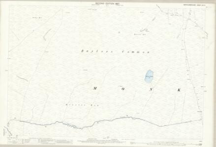 Northumberland (Old Series) LXI.6 (includes: Corsenside; Elsdon; Monkridge) - 25 Inch Map
