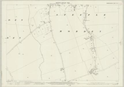 Cambridgeshire LVII.11 (includes: Guilden Morden; Steeple Morden) - 25 Inch Map
