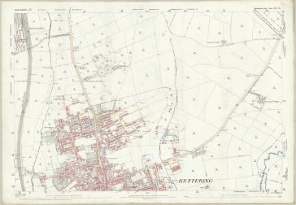 Northamptonshire XXV.10 (includes: Kettering; Rothwell; Weekley) - 25 Inch Map