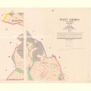 Nachod - c4950-1-003 - Kaiserpflichtexemplar der Landkarten des stabilen Katasters