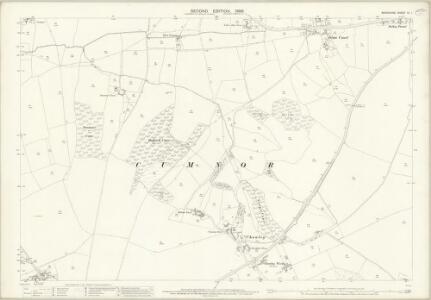 Berkshire VI.1 (includes: Cumnor; North Hinksey) - 25 Inch Map