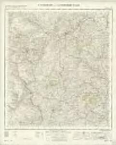 Montgomery and Llandrindod Wells - OS One-Inch Map