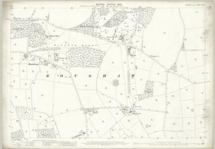 Suffolk XLV.9 (includes: Rougham) - 25 Inch Map