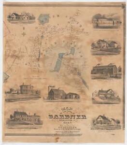 Map of the town of Gardner, Worcester Co., Mass. : from actual surveys : Eastern sheet