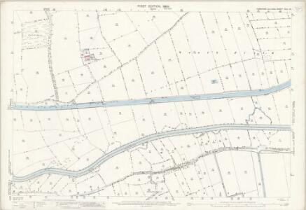 Yorkshire CCLI.12 (includes: Snaith And Cowick; Sykehouse) - 25 Inch Map