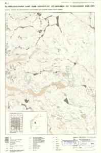 Geologisk kart 123: Glasialgeologisk kart over sørøstlige Jotunheimen og tilgrensende områder