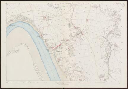Devon CXI.14 (includes: Bere Ferrers; Landulph) - 25 Inch Map